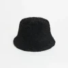 Amara Bouclette Bucket Hat Noir