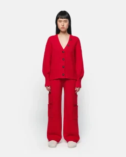 Anderson Cardigan Rouge