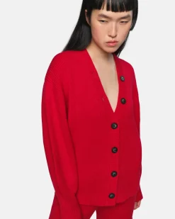 Anderson Cardigan Rouge