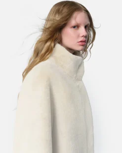 Blair Latte Mid-Length Coat