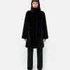 Blair Noir Mid-Length Coat