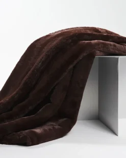 Brady Blanket Espresso