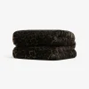 Brady Dark Leopard Blanket