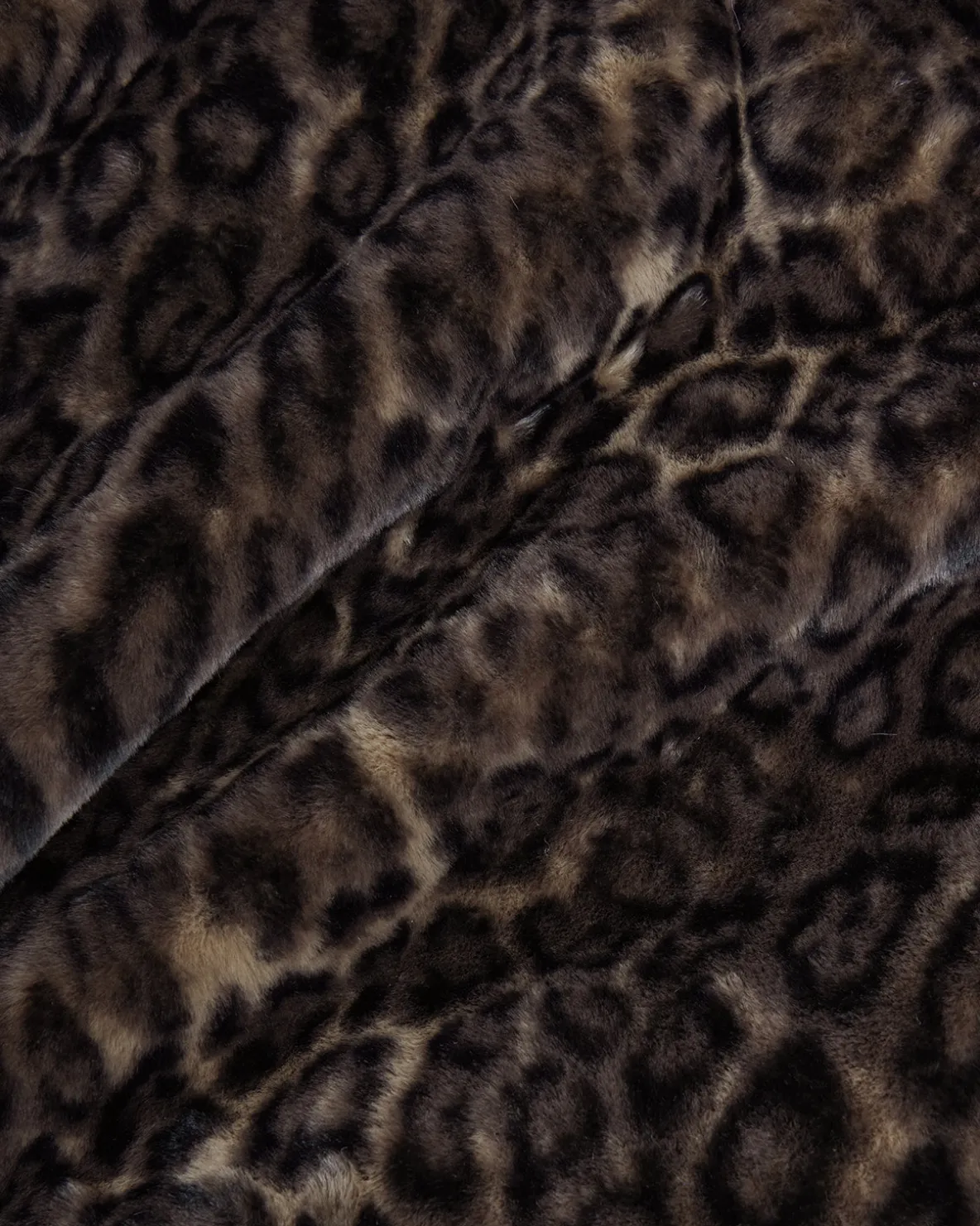 Brady Dark Leopard Blanket
