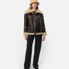 Calina Coat Java & Sand