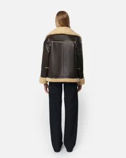Calina Coat Java & Sand