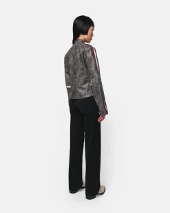 Casey Moto Jacket Slate