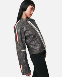 Casey Moto Jacket Slate
