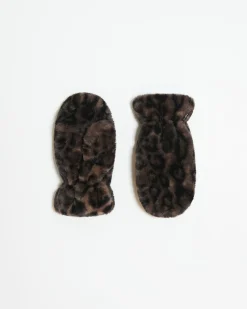 Coco Gloves Dark Leopard