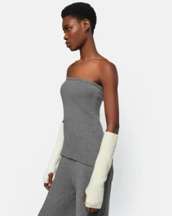 Cynda Cream Arm Warmers