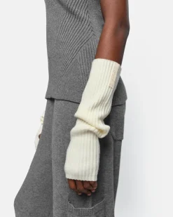 Cynda Cream Arm Warmers