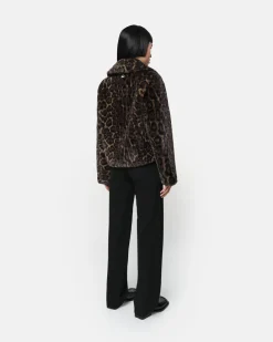 Dahlia Dark Leopard Biker