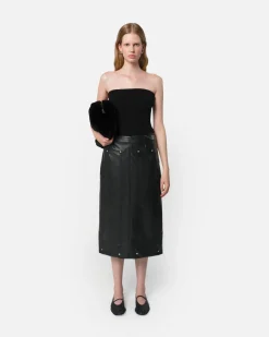 Dakota Long Skirt Noir