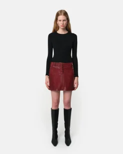 Dani Skirt Crimson