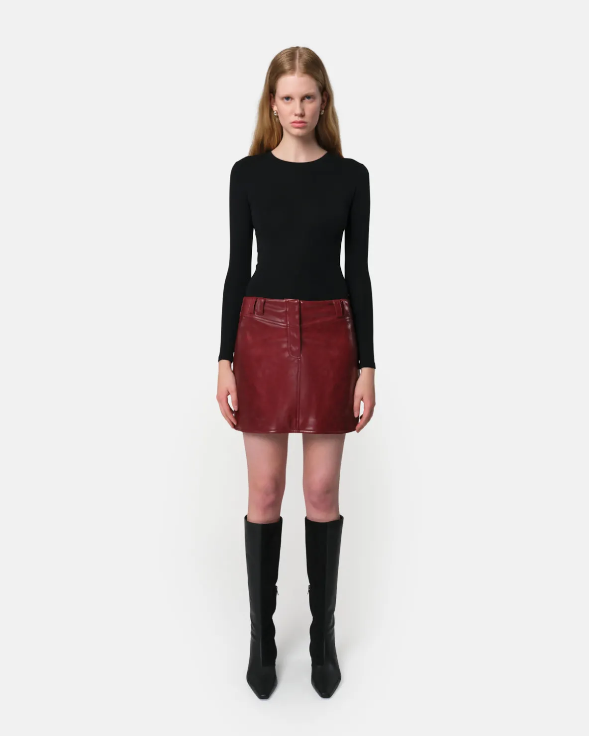 Dani Skirt Crimson