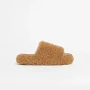 Dillon Hazelnut Bouclette Slide