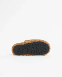 Dillon Hazelnut Bouclette Slide