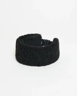 Eleni Bouclette Headband Noir