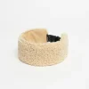 Eleni Bouclette Headband Sand