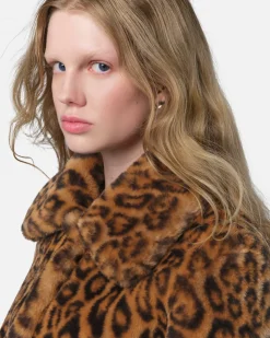 Elis Leopard Short Coat
