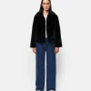Elis Noir Short Coat