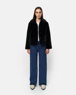 Elis Noir Short Coat