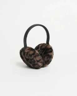 Esme Earmuffs Dark Leopard
