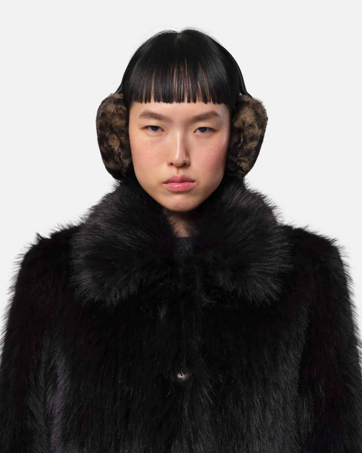 Esme Earmuffs Dark Leopard