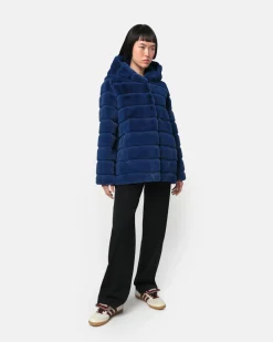 Goldy Sapphire Coat