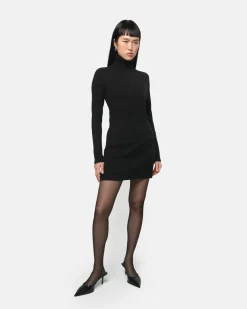 Irene Noir Turtleneck