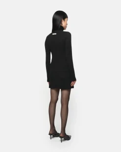 Irene Noir Turtleneck