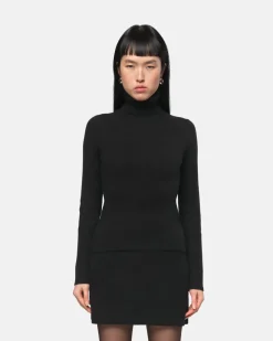 Irene Noir Turtleneck