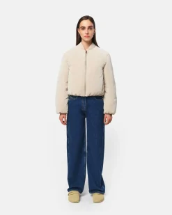 Leni Bomber Jacket Latte
