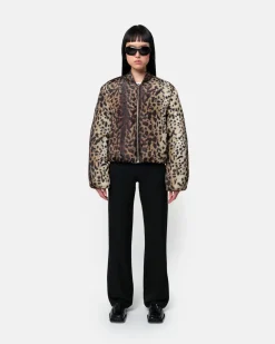 Leni Bomber Jacket Leopard