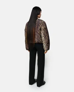 Leni Bomber Jacket Leopard