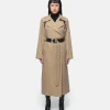Marge Trenchcoat Almond & Noir