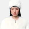 Margot Pillbox Hat Blanc