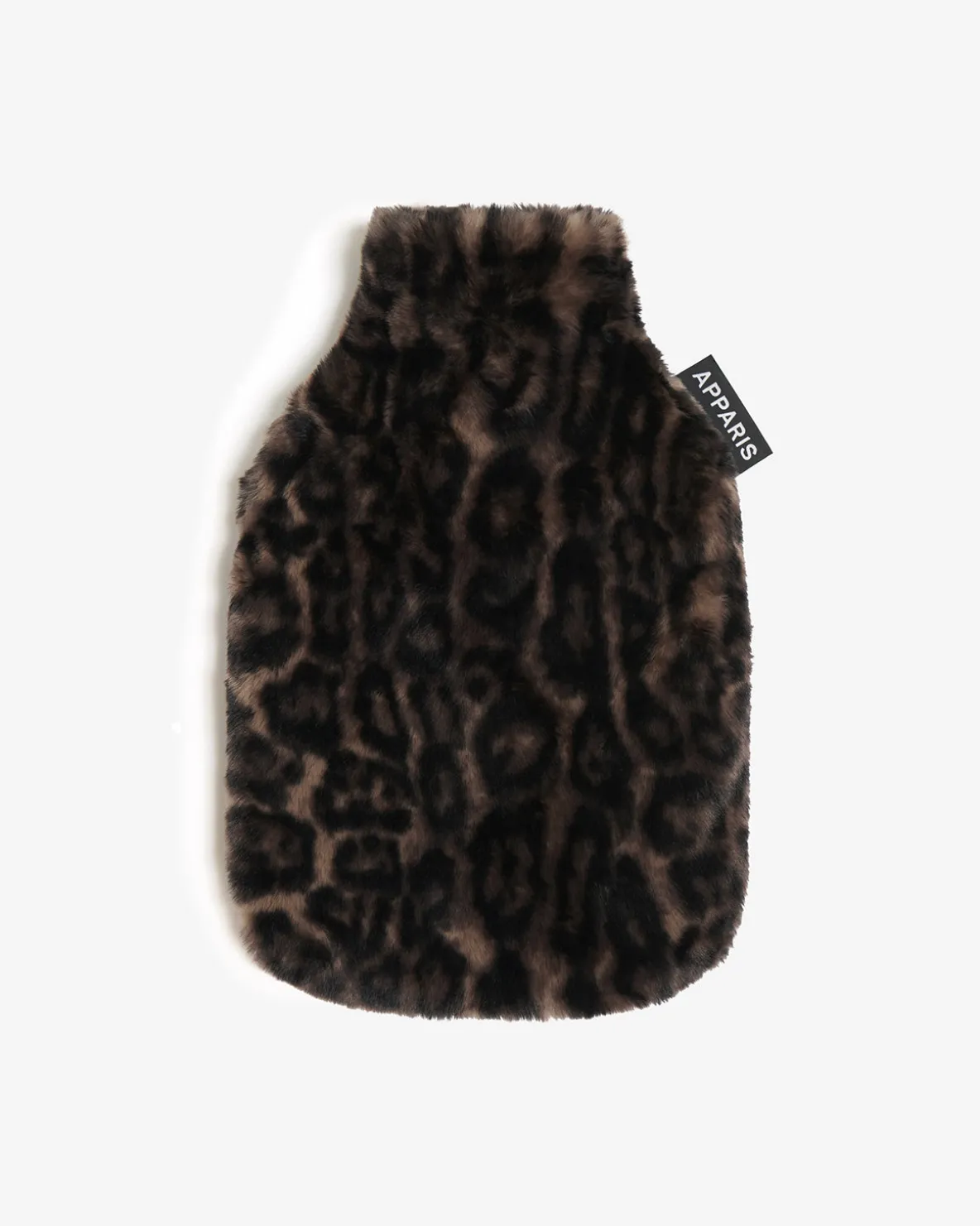 Meena Dark Leopard Hot Water Bottle