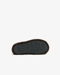 Misha Espresso Slipper