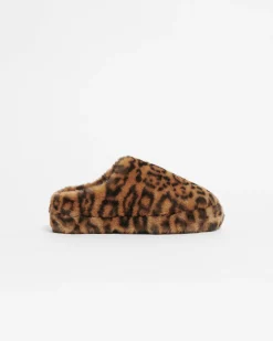 Misha Leopard Slipper