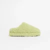 Misha Pistachio Bouclette Slipper