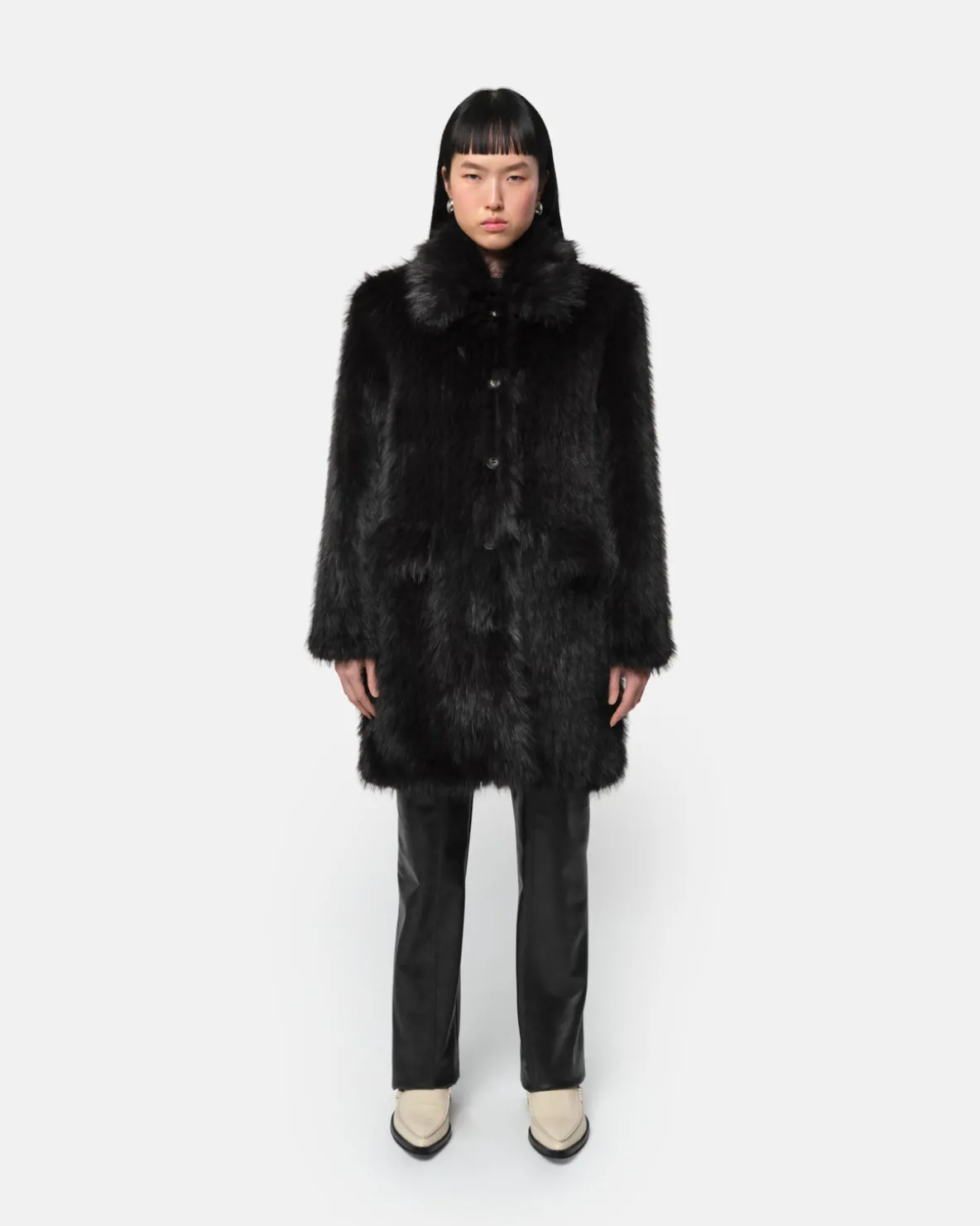 Pamela Coat Noir