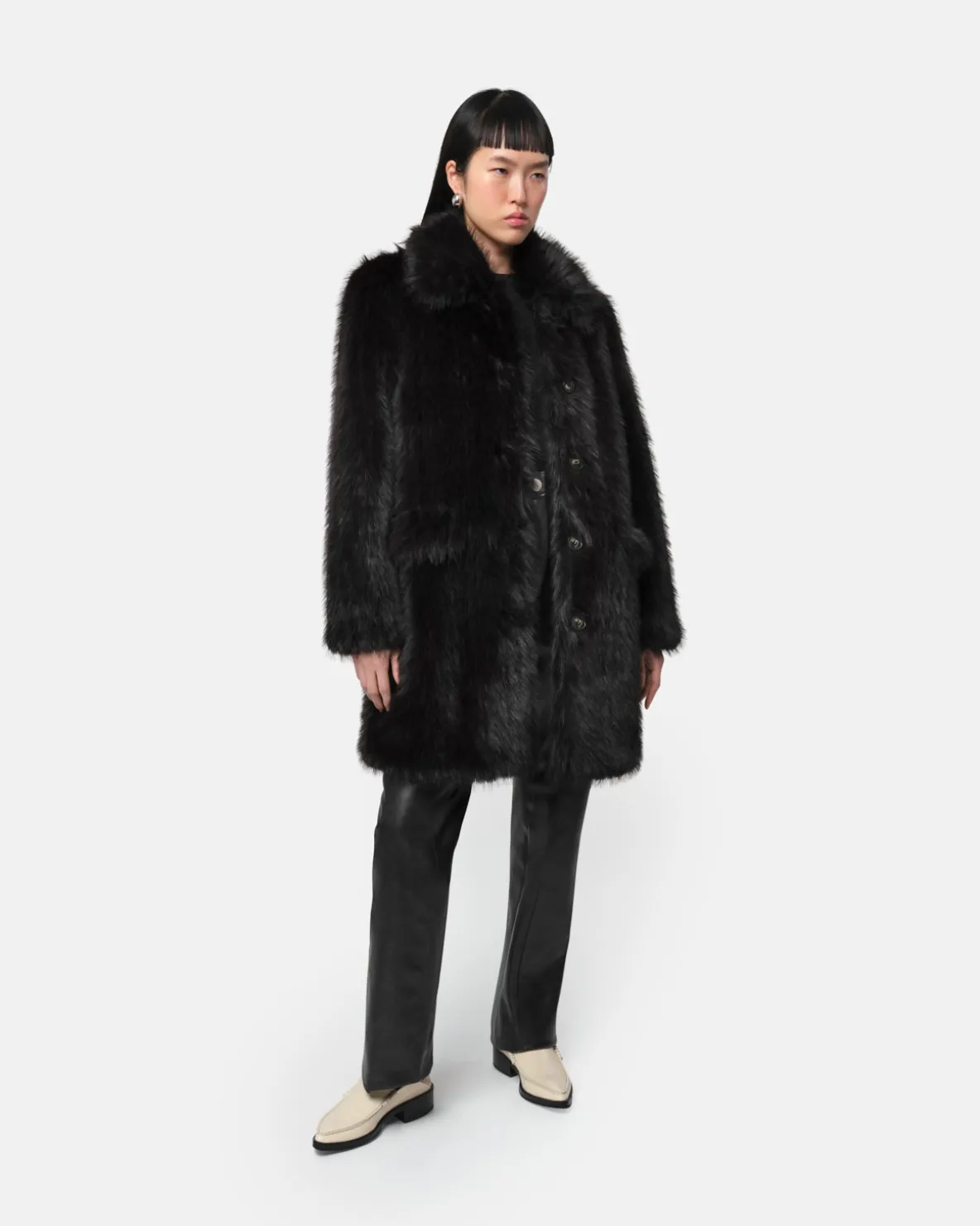 Pamela Coat Noir