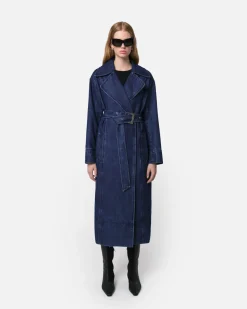 Tate Trenchcoat Indigo
