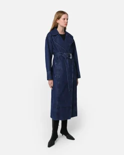 Tate Trenchcoat Indigo