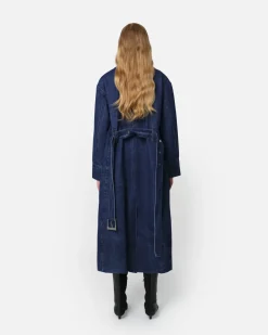 Tate Trenchcoat Indigo