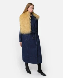 Tate Trenchcoat Indigo