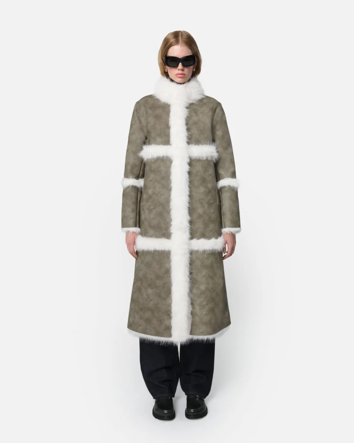 Tilly Coat Sage, Blanc