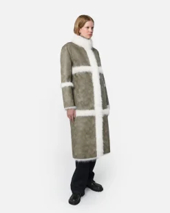 Tilly Coat Sage, Blanc