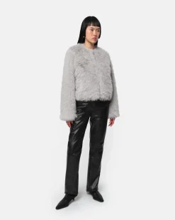 Uma Coat Silver
